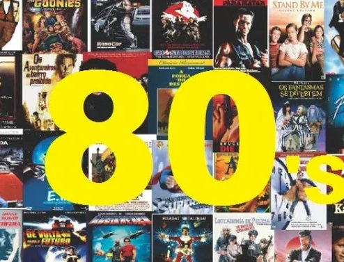Por que os filmes dos anos 80 são tão diferentes dos filmes atuais?